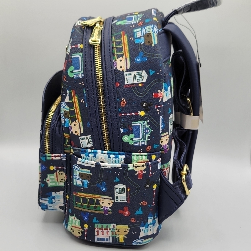 Loungefly Disney Dapper Dans Main Street USA Backpack - Picture 6 of 8